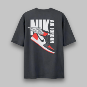 Camiseta Oversized Nike Air Jordan Preto