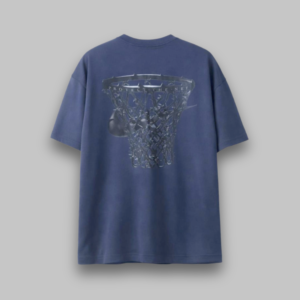 Camiseta Oversized Nike Aro Azul-Marinho