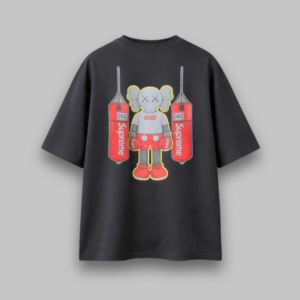 Camiseta Oversized Supreme/Overlast Preto