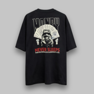Camiseta Oversized Never Sleeps