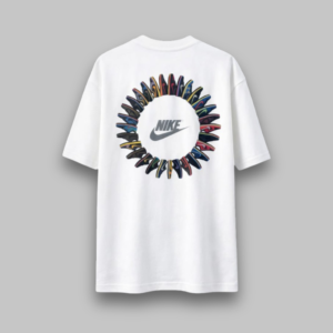 Camiseta Oversized Nike Jump Man branco